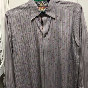 Robert Graham Large striped shirt